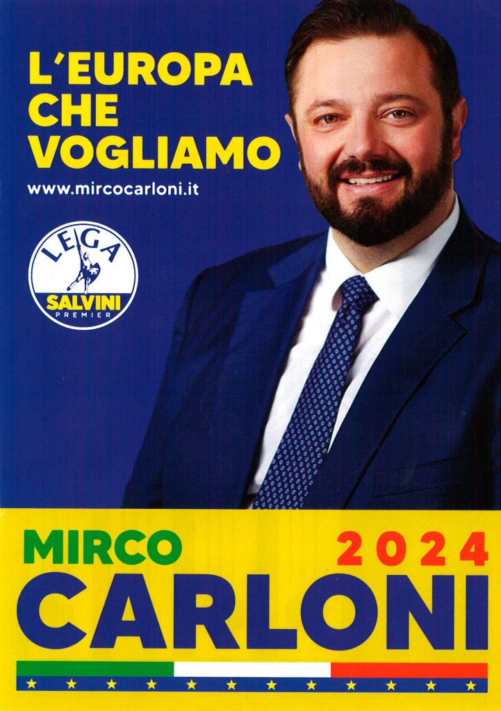 Santino elettorale Mirco Carloni